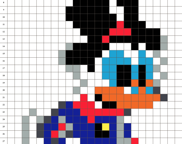 Balthazar Scrooge Pixel art