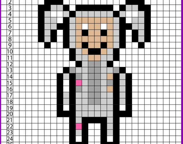 Bunny Brawler Pixel art