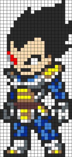 Dragon Ball Pixel Art - Collection of free templates