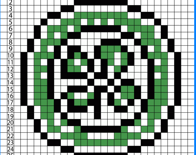 Celtic FC Logo Pixel art