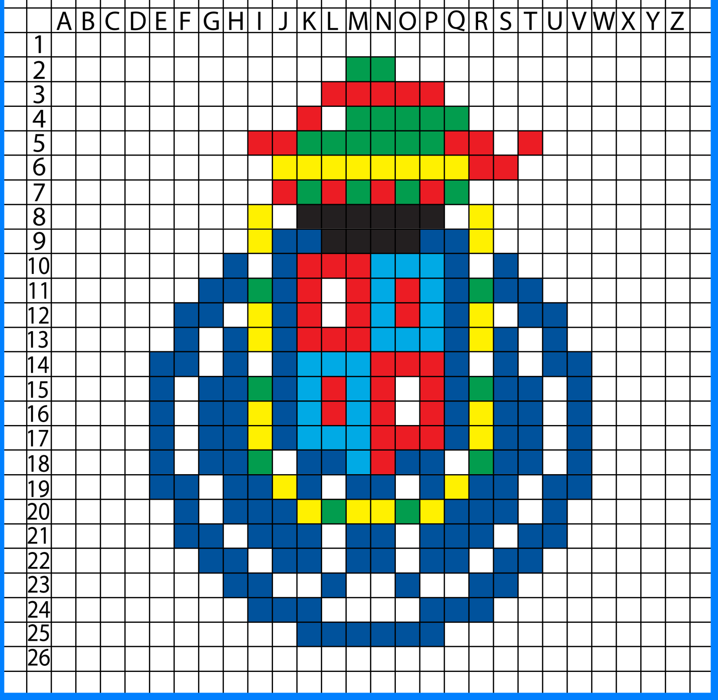 FC Porto Logo Pixel art