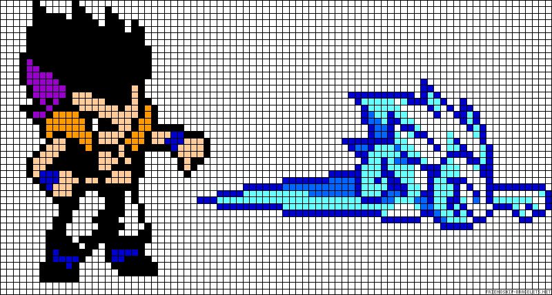 Dragon Ball Pixel Art - Collection of free templates