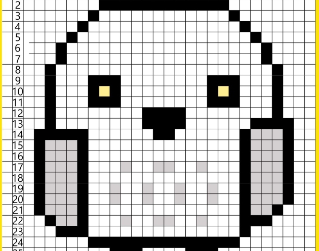 Hedwige Pixel art