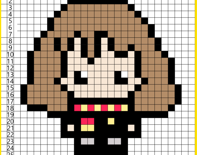 Hermione Granger Pixel art