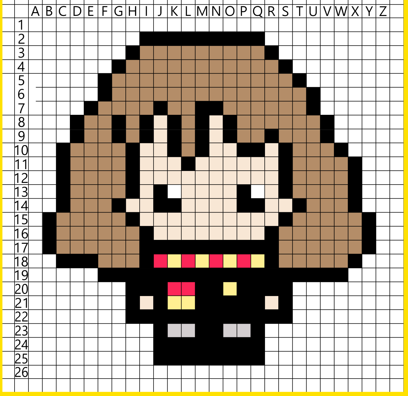 Hermione Granger Pixel art