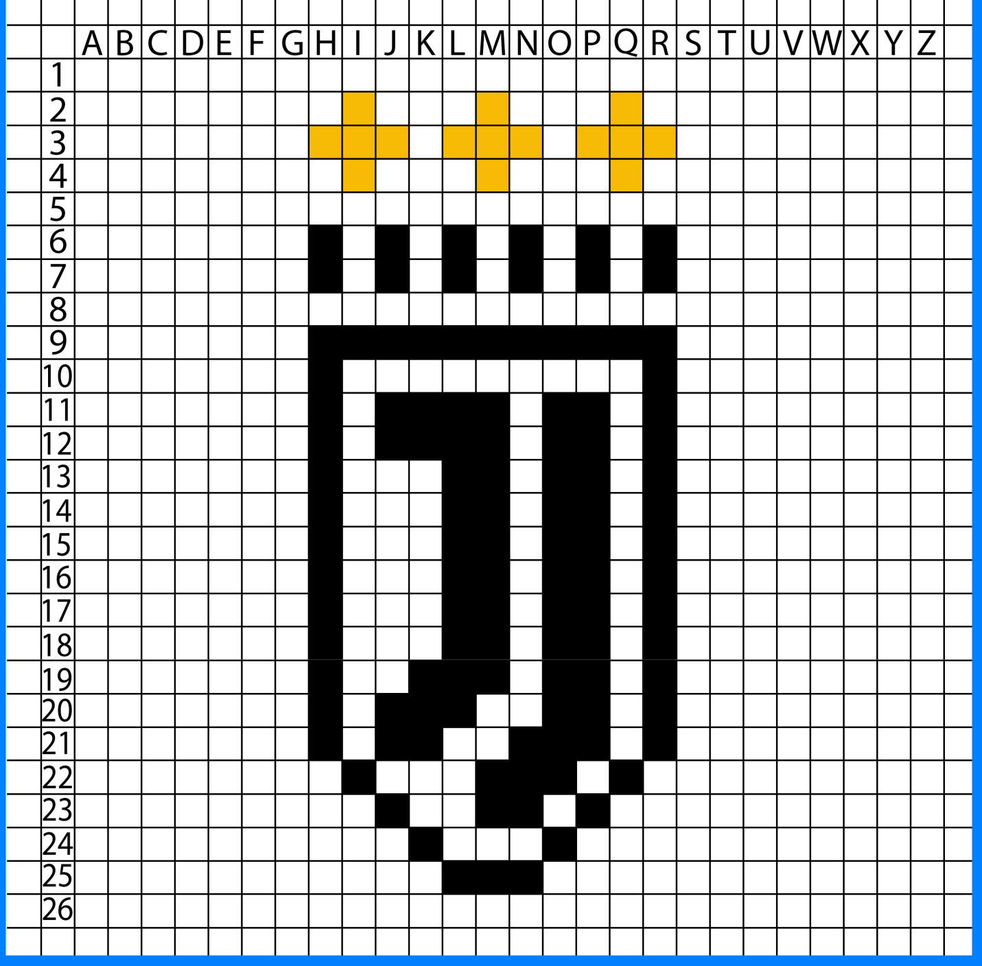 Juventus Logo Pixel art