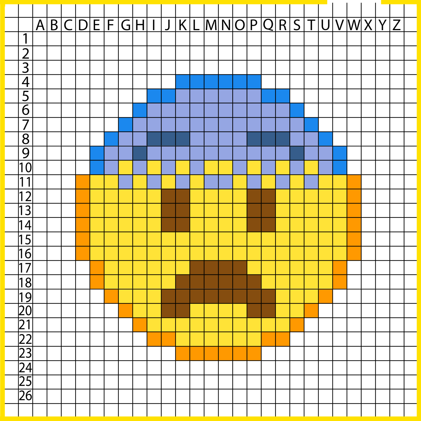 Pixel Art Angst Emoji