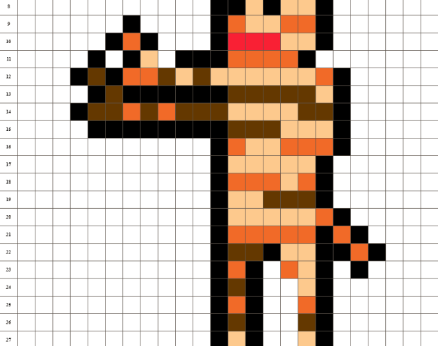 Pixel Art Mumie