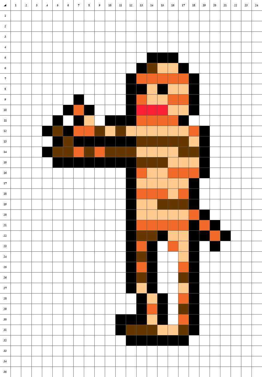 Pixel Art Mumie