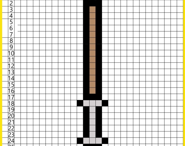 Pixel Art wand