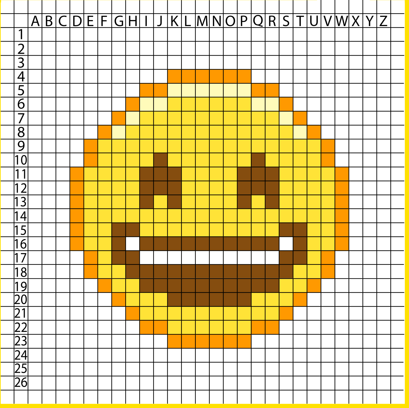 Pixel art Smiley Content