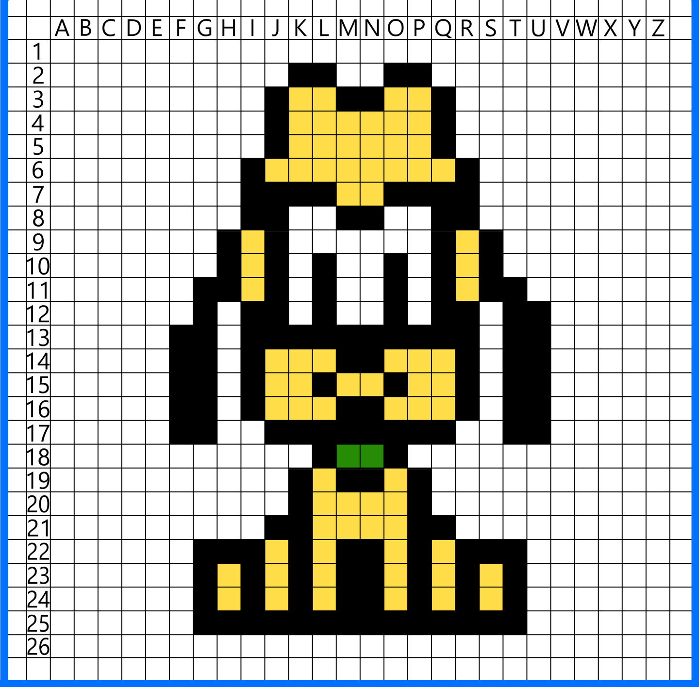 Pluto Disney Pixel art