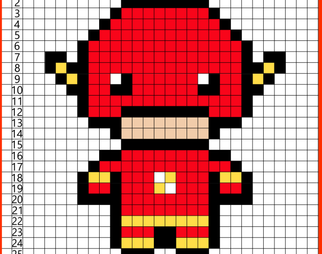 The Flash Pixel Art