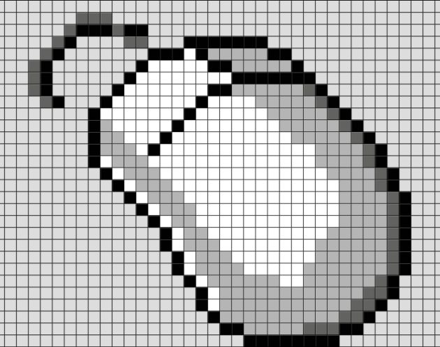 Computermaus Pixel art