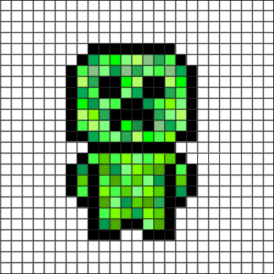 Creeper Pixel art