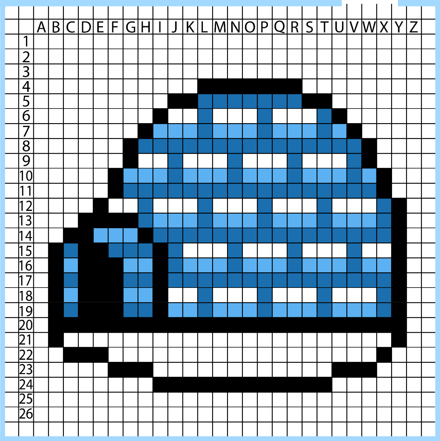 An igloo Pixel art