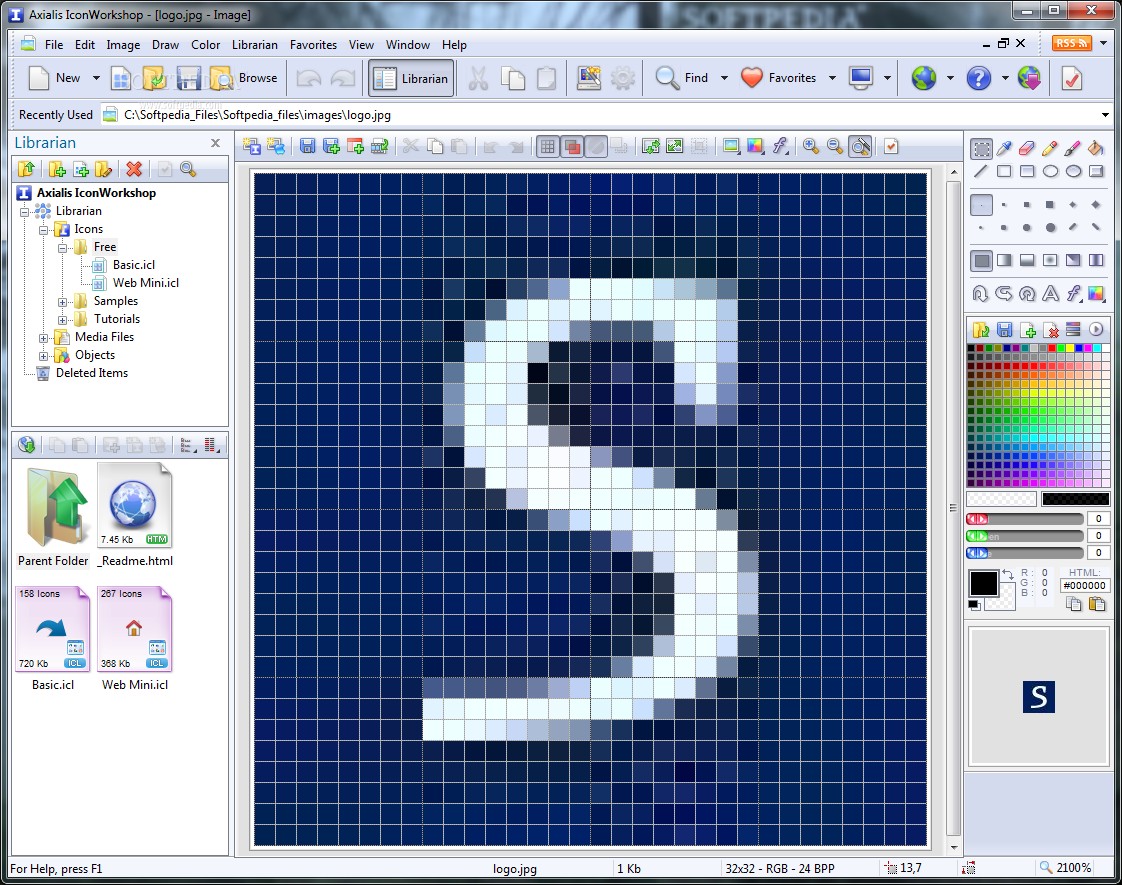 Pixel Art-Icon-Design in Betriebssystemen