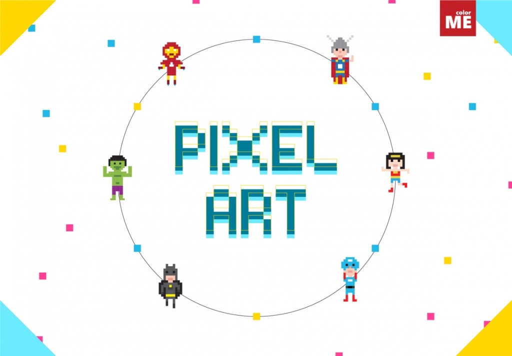 Was ist Pixel Art? application de Pixel Art dans la conception