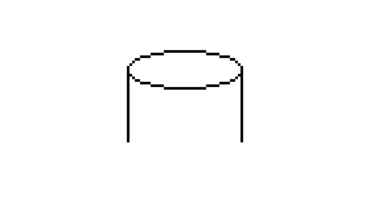 Wie zeichnet man einen Pixel-Art-Kuchen 1