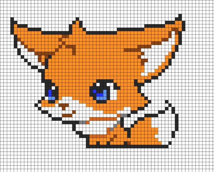 Fuchs pixel art