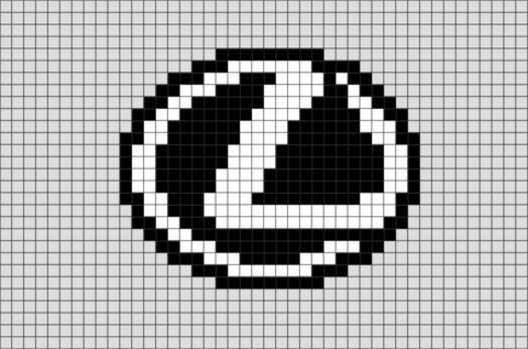 Lexus Logo pixel art