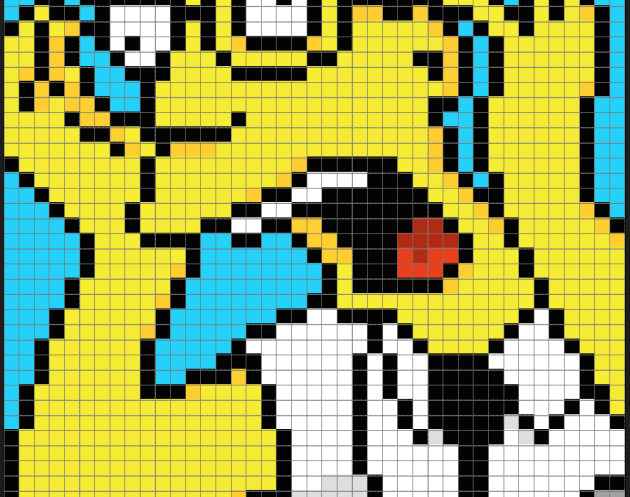 Waylon Smithers pixel art