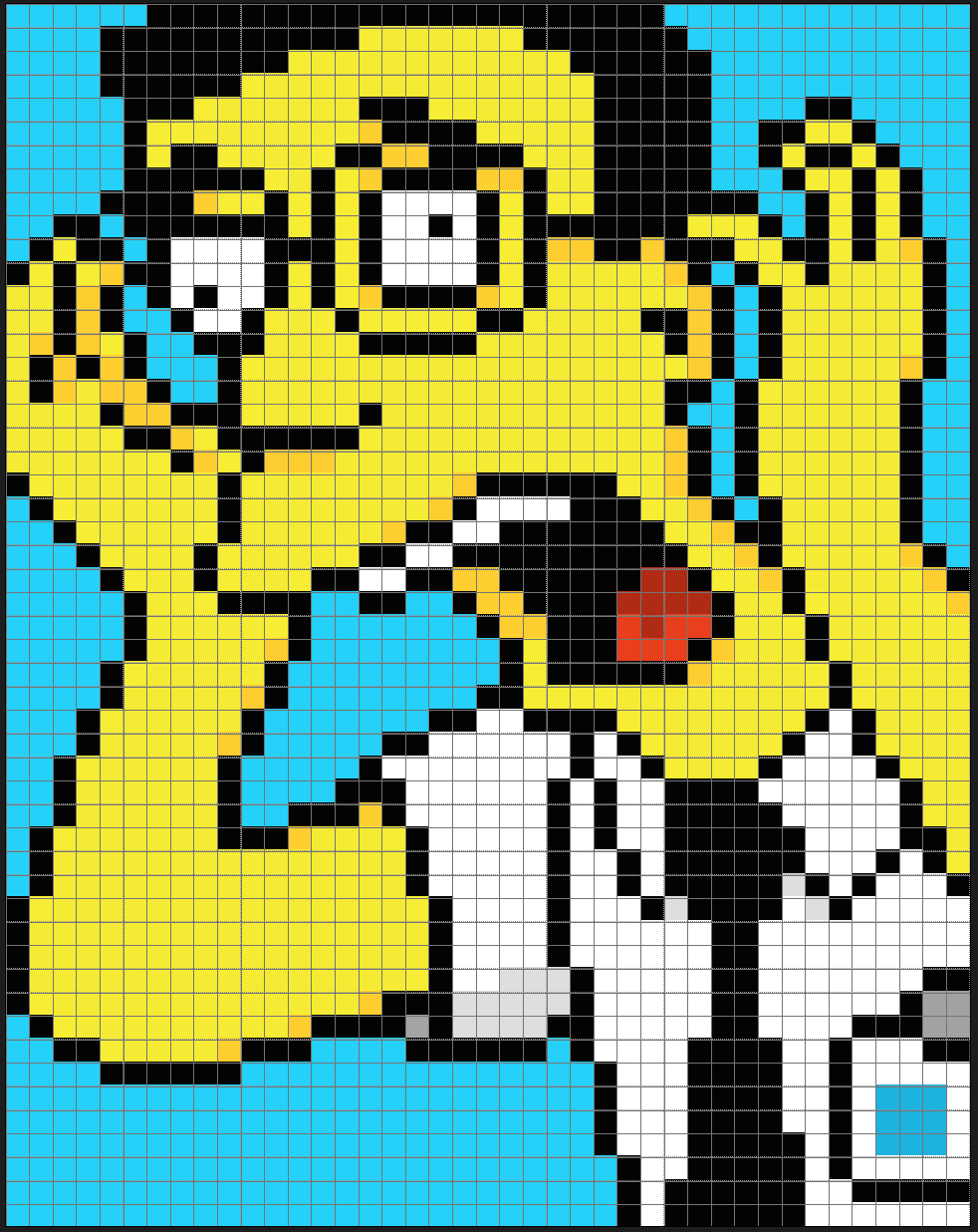 Waylon Smithers pixel art