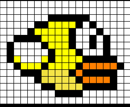 flappy bird pixel art