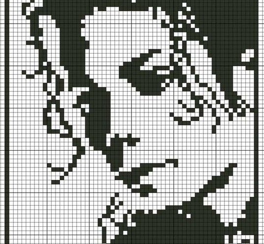 michael jackson pixel art