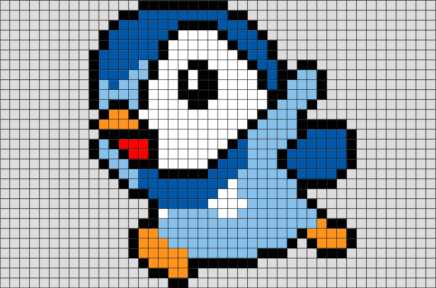 piplup pixel art