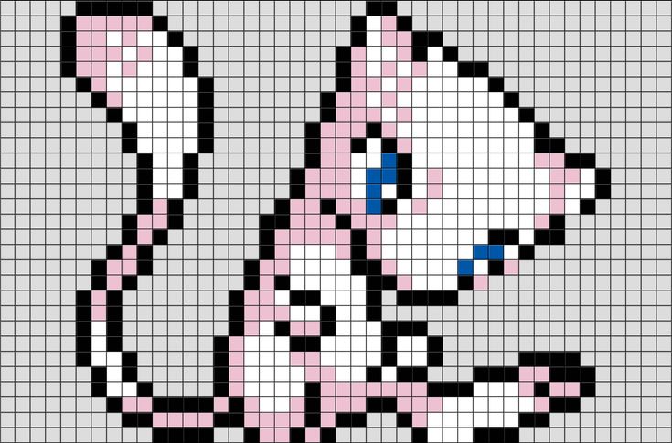 pixel art mew