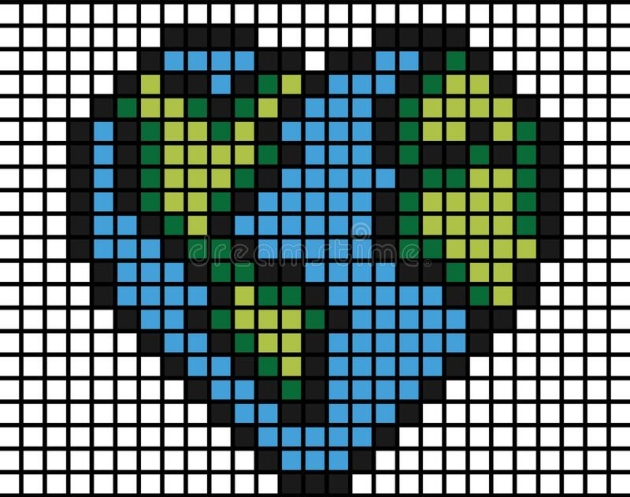 Earth Day pixel art