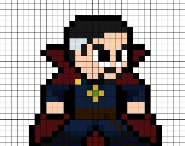 Doctor Strange pixel art