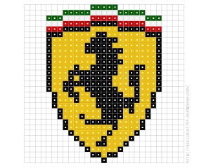pixel art Ferrari