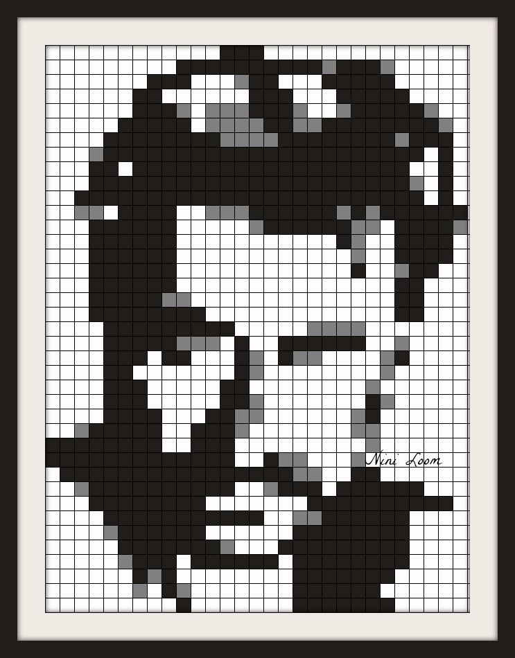 pixel art Johnny Hallyday