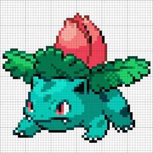 Ivysaur pixel art