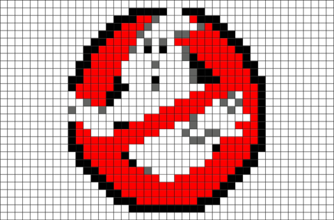 Ghostbusters pixel art