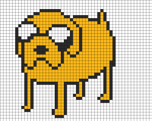 Jake the Dog pixel art