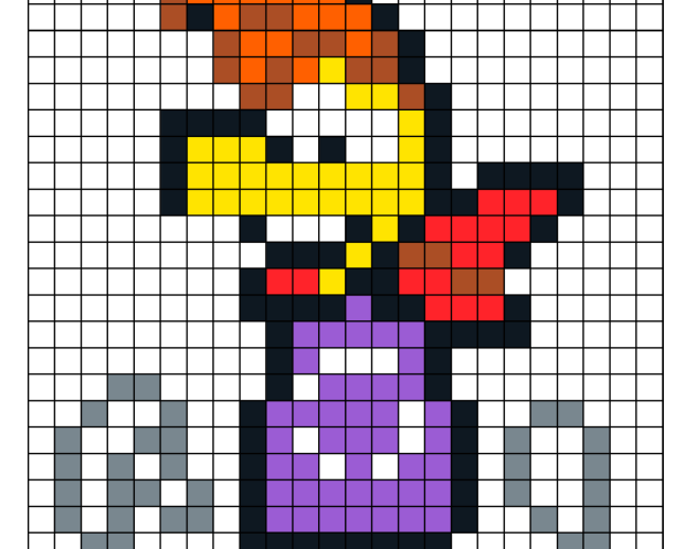 Rayman pixel art