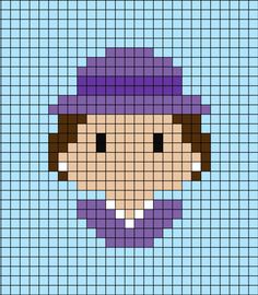 Queen Elizabeth pixel art